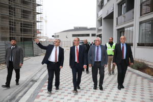 Aymanas Evleri | Meram Belediye Başkanımız Sn. Mustafa Kavuş, Kooperatifimizde incelemelerde bulunup, Yönetim Kurulundan inşaat süreci hakkında bilgi almıştır.