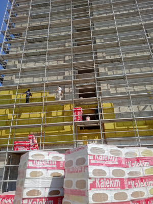 Aymanas Evleri | 31.8.2021 - F BLOK (3) - DIŞ CEPHE MANTOLAMA